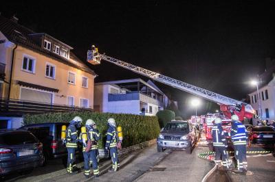 Waiblingen: Kuechenbrand fordert Verletzten